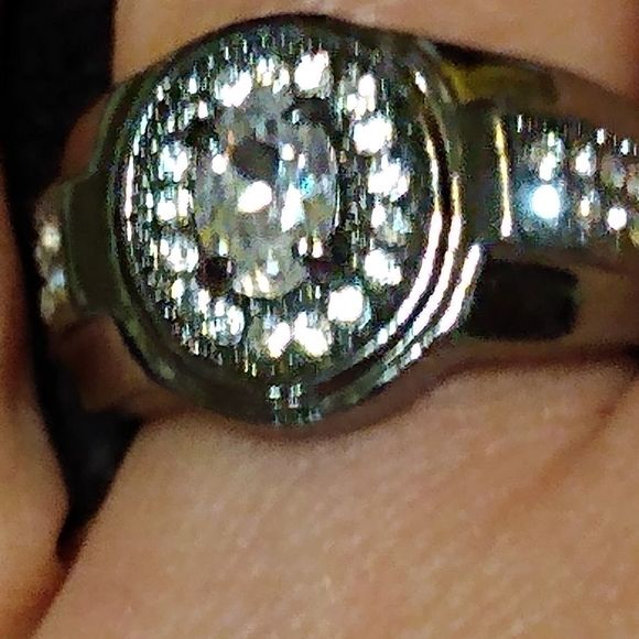 🎉Black Gold Filled CZ Ring - Picture 2 of 5